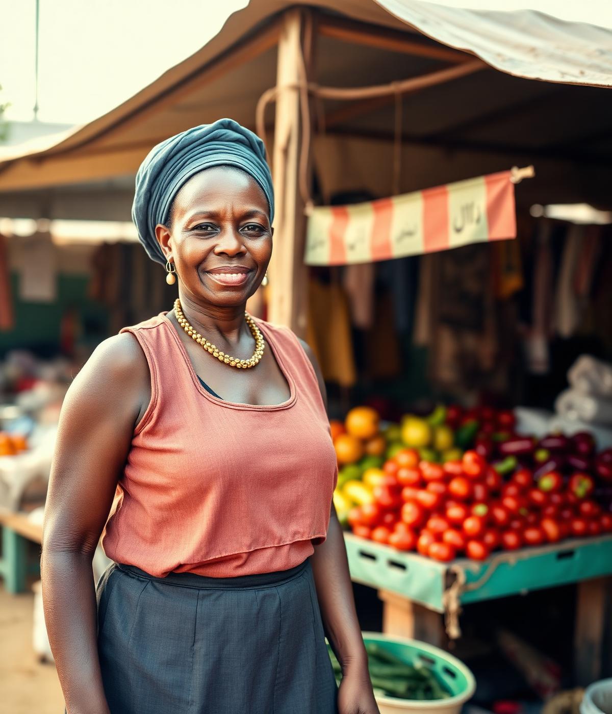 A Nigerian entrepreneur supported by diaspora contributions